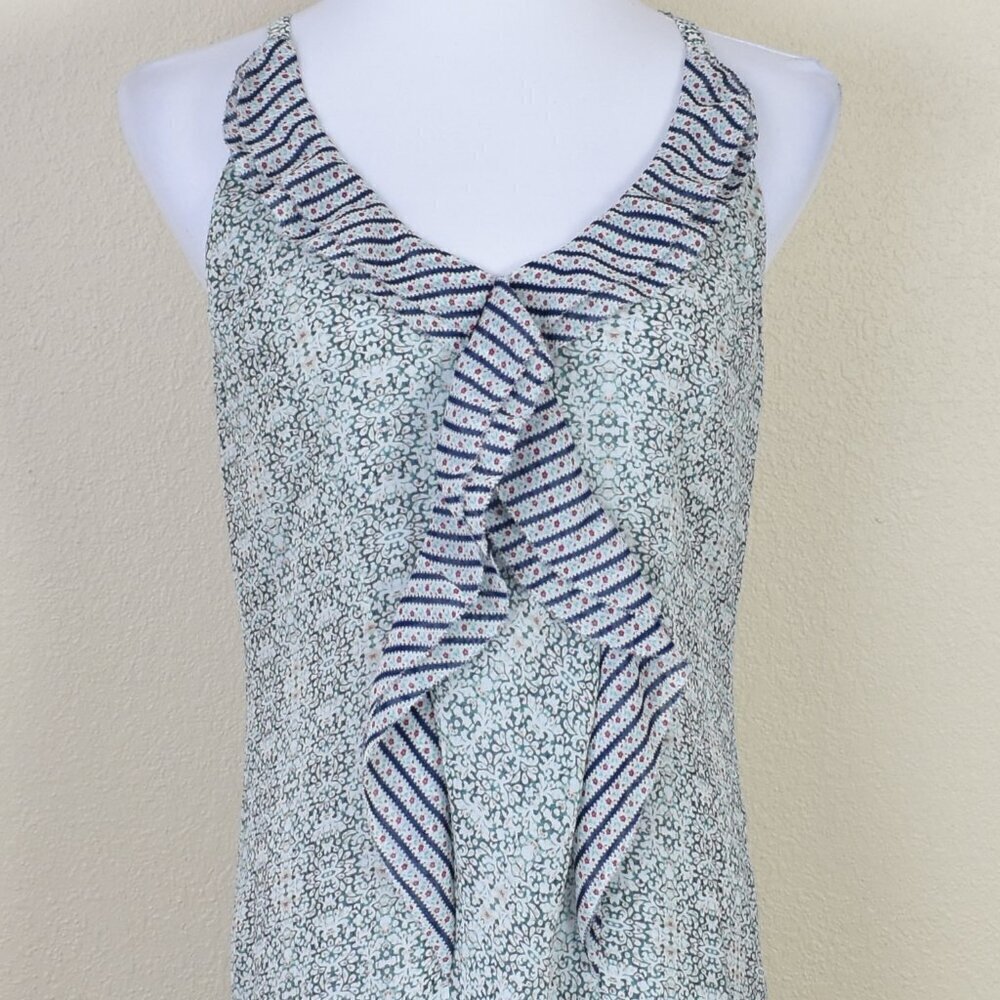 CAbi 5104 Garden Party Maxi Ruffle Dress - 6 - Picture 2 of 11